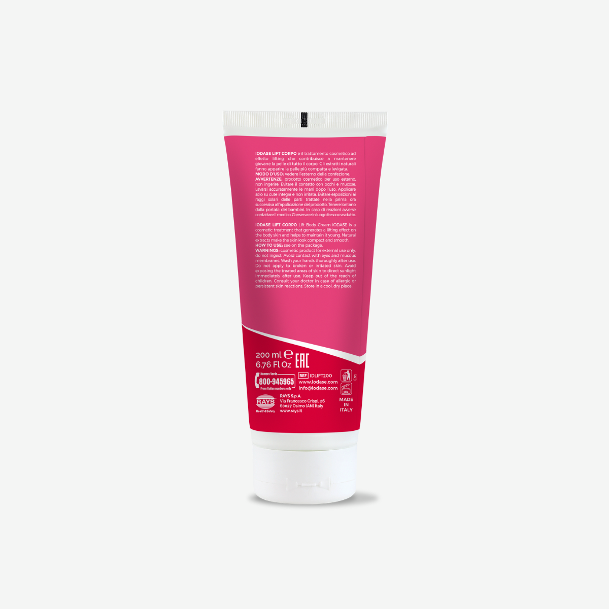 Iodase Cosmetics Crema lifting corpo