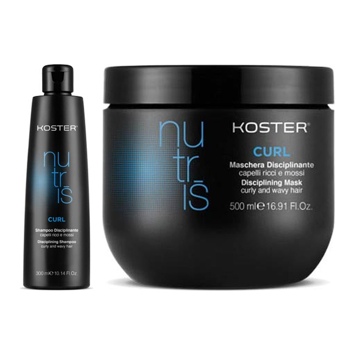 KIT KOSTER NUTRI CURL RICCI SHAMPOO+MASCHERA