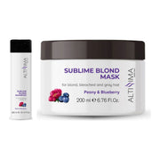 KIT ALTISSIMA SILVER SUBLIME BLOND PEONIA E MIR SHAMPOO+MASCHERA