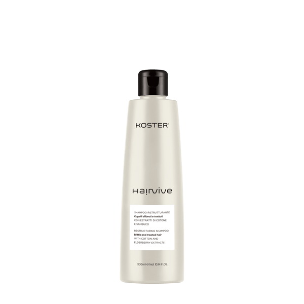 KOSTER HAIRVIVE SHAMPOORESTRUCTURANT CHEVEUX ENDOMMAGÉS 300 ML
