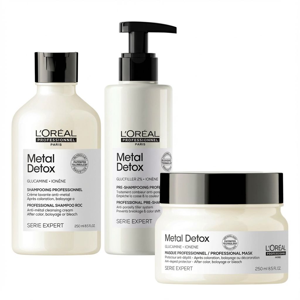 L'OREAL KIT CAPELLI METAL DETOX BASE PURIFICANTE ANTI METALLO