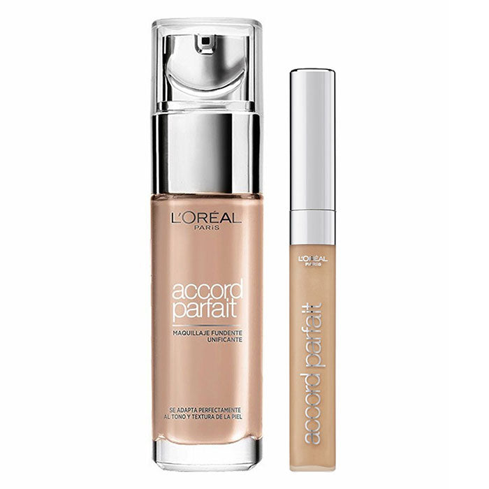 L'OREAL FONDOTINTA ACCORD PARFAIT 5.R/5.C + CORRETTORE - Tre Pi Profumerie