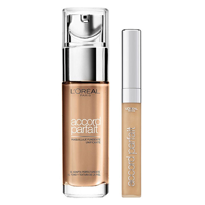 L'OREAL FONDOTINTA ACCORD PARFAIT 6.N + CORRETTORE - Tre Pi Profumerie
