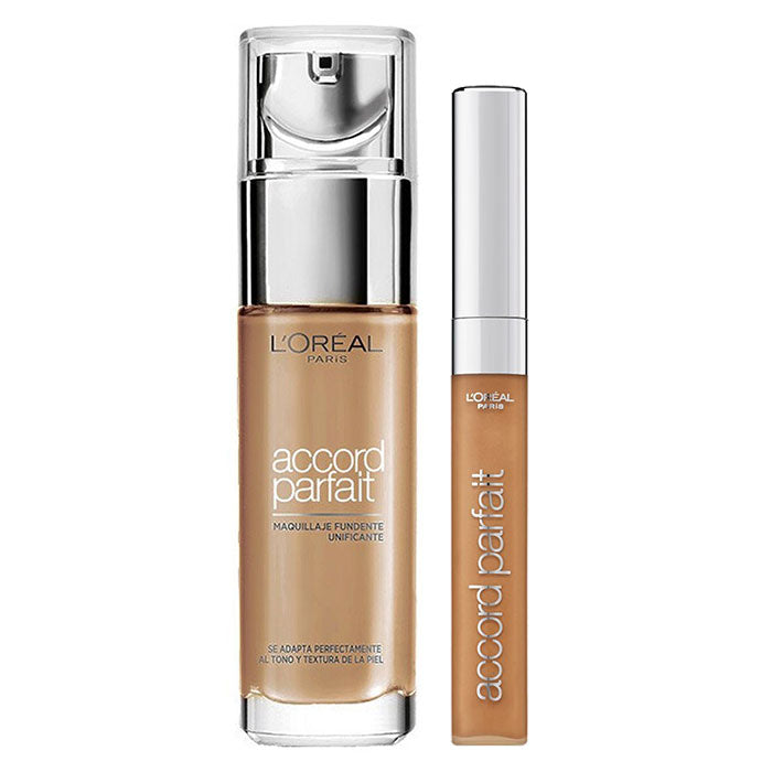 L'OREAL FONDOTINTA ACCORD PARFAIT 7.D/7.W + CORRETTORE - Tre Pi Profumerie