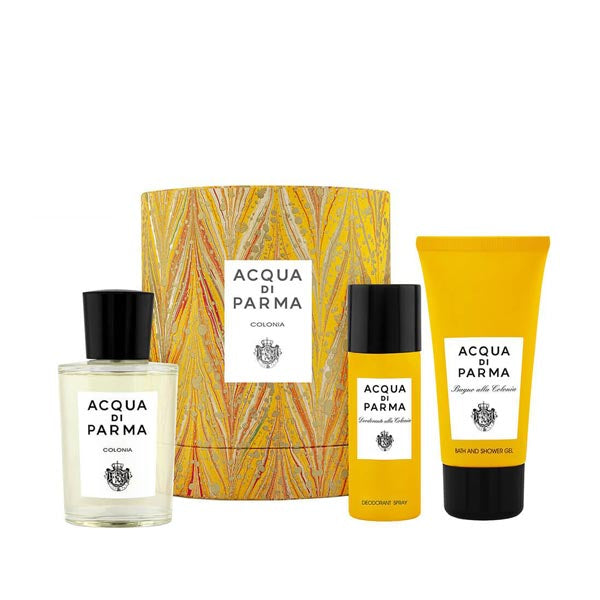 ACQUA DI PARMA COLONIA COFANETTO 100 ML + DEODORANTE + DOCCIA - Tre Pi Profumerie