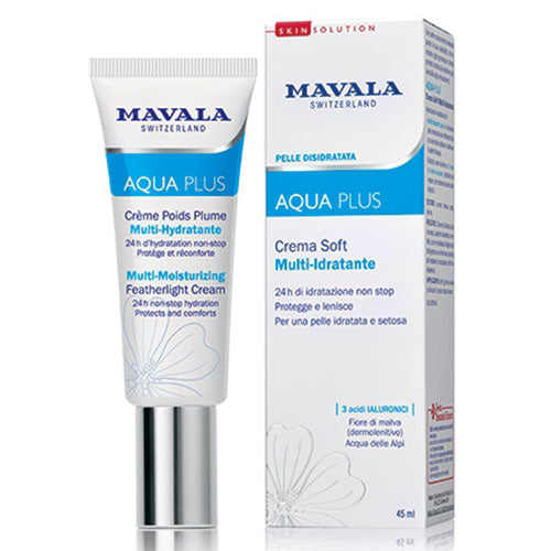 MAVALA AQUA PLUS CREMA SOFT MULTI IDRATANTE 45 ML - Tre Pi Profumerie