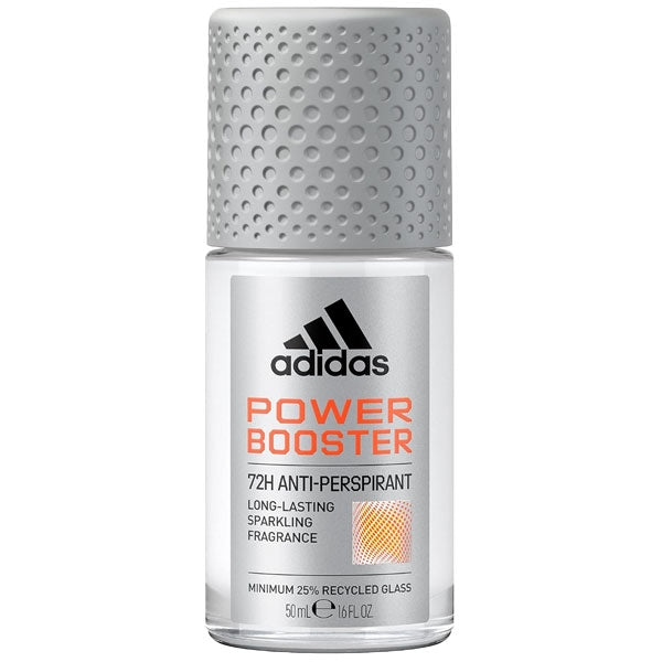 ADIDAS POWER BOOSTER DEODORANTE ROLL ON 72H 50 ML - Tre Pi Profumerie