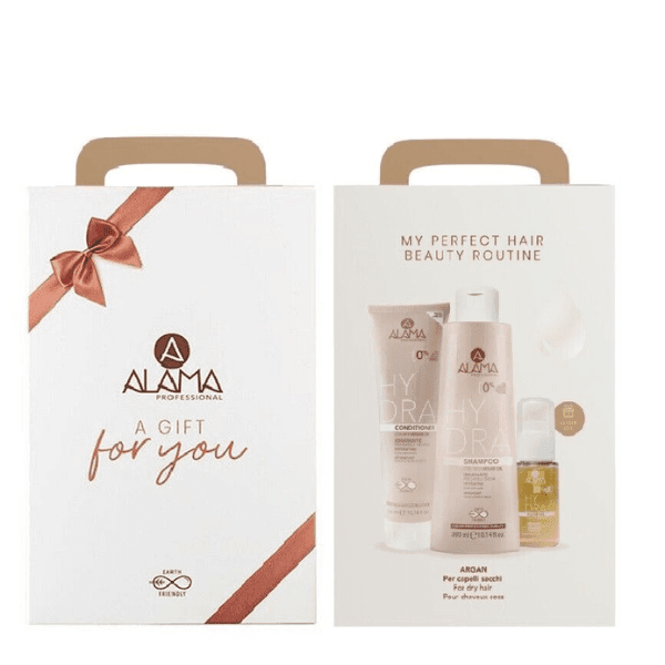 ALAMA HYDRA GIFT BOX 2024 SHAMPOO + CONDITIONER + OIL