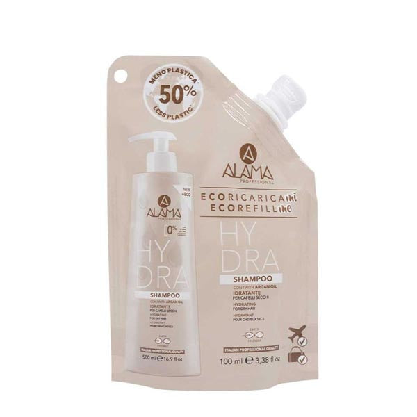 ALAMA HYDRA SHAMPOO VIAGGIO IDRATANTE CAPELLI SECCHI 100 ML - Tre Pi Profumerie