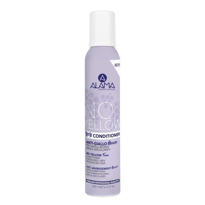 ALAMA NO YELLOW CONDITIONER ANTI GIALLO CAPELLI BIONDI 200 ML - Tre Pi Profumerie