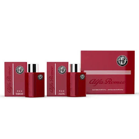 ALFA ROMEO RED COFANETTO EAU DE TOILETTE 75 ML + A/S 75 ML