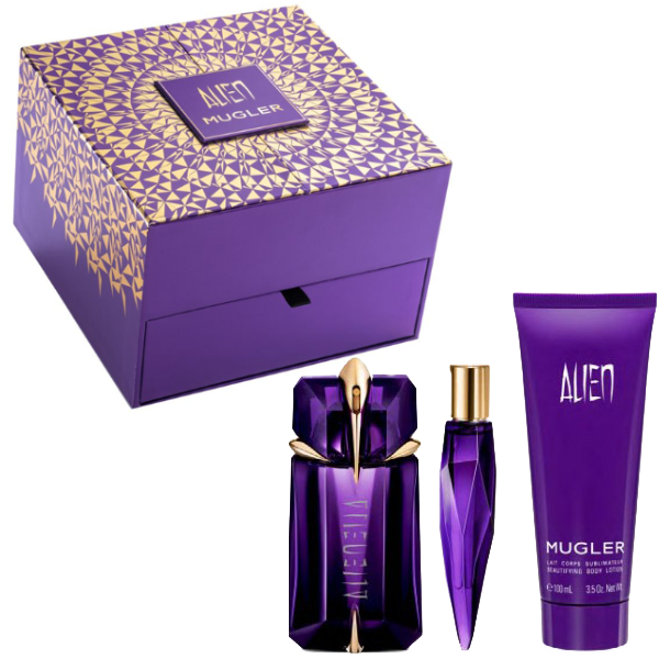 THIERRY MUGLER ALIEN COFANETTO EDP 60 + FLACON 10 + B.LOTION 100 - Tre Pi Profumerie