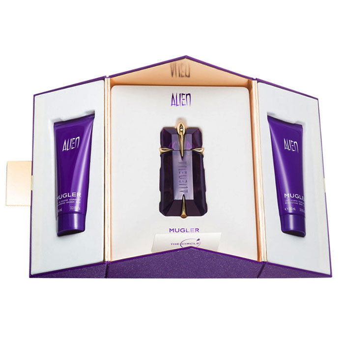 THIERRY MUGLER ALIEN COFANETTO EDP 60 + BODY LOTION + SHOWER - Tre Pi Profumerie