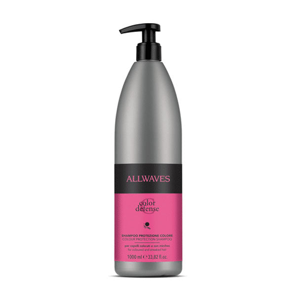 ALLWAVES COLOR DEFENSE SHAMPOO PROTEZIONE COLORE 1000 ML - Tre Pi Profumerie