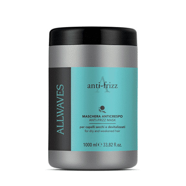 ALLWAVES MASCHERA CAPELLI ANTI-FRIZZ ANTICRESPO 1000 ML - Tre Pi Profumerie