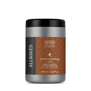 ALLWAVES MASCHERA RISTRUTTURANTE CIOCCOLATO+CHERATINA 1000 ML - Tre Pi Profumerie