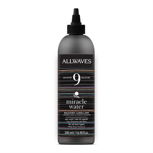 ALLWAVES MIRACLE WATER BALSAMO LAMELLARE 9SECONDI 500 ML