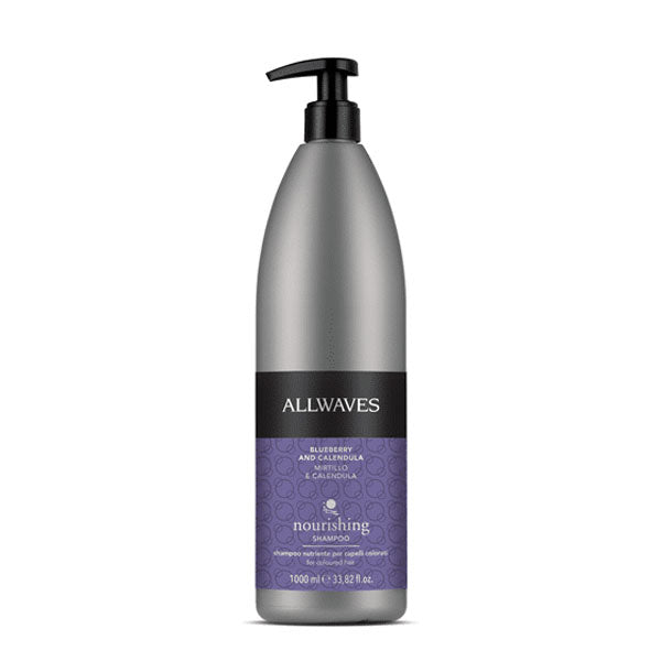 ALLWAVES SHAMPOO NUTRIENTE MIRTILLO+CALENDULA 1000 ML - Tre Pi Profumerie