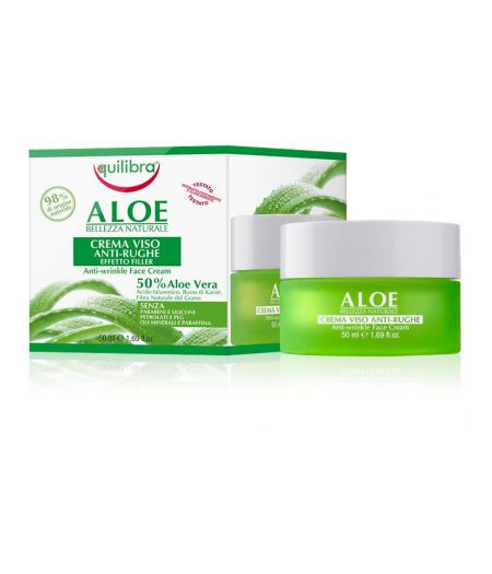 EQUILIBRA ALOE CREMA ANTI-RUGHE 50 ML - Tre Pi Profumerie