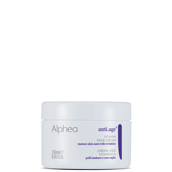 ALPHEA ANTI-AGE CREMA VISO VITAMINICA 250 ML - Tre Pi Profumerie
