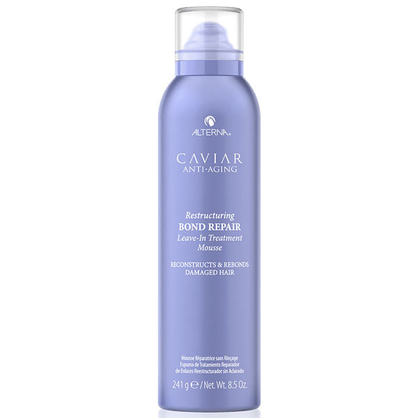 ALTERNA CAVIAR BOND REPAIR LEAVE-IN TREATMENT MOUSSE 241 G - Tre Pi Profumerie