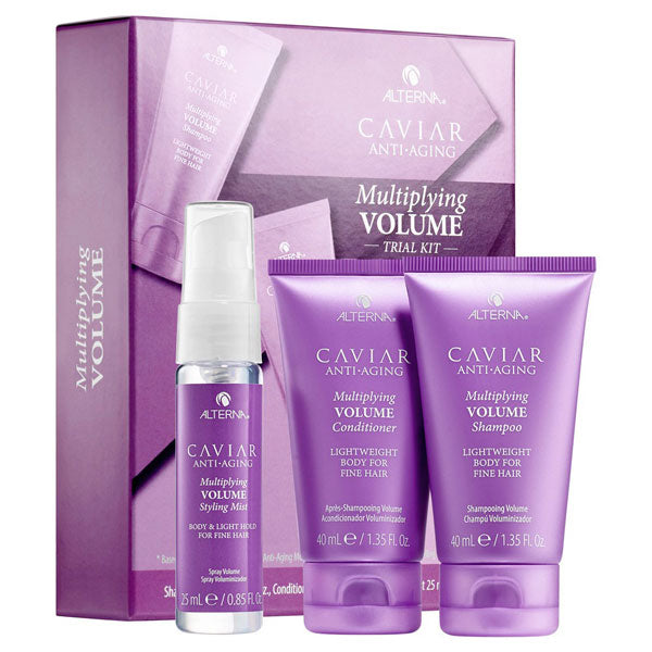 ALTERNA CAVIAR MULTIPLAYING VOLUME TRIAL KIT - Tre Pi Profumerie