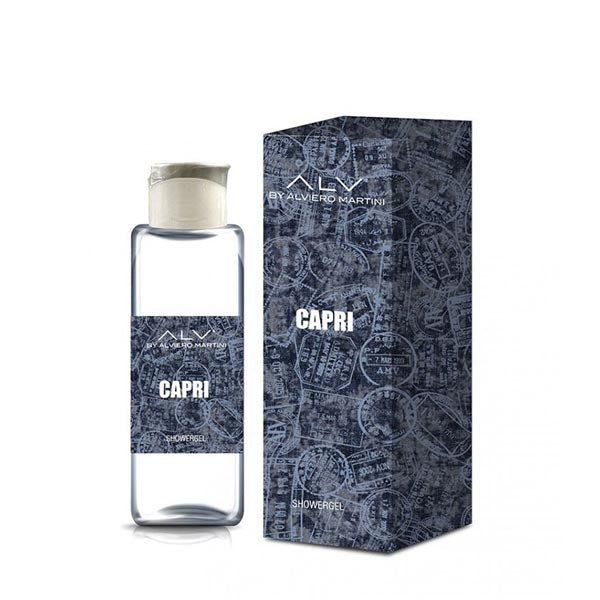 ALVIERO MARTINI CAPRI POUR HOMME SHOWER GEL 400 ML - Tre Pi Profumerie