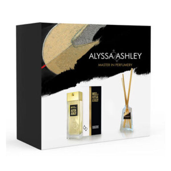 ALYSSA ASHLEY COFANETTOMUSK EDP 100 ML + PROFUMO AMBIENTE 50 ML - Tre Pi Profumerie