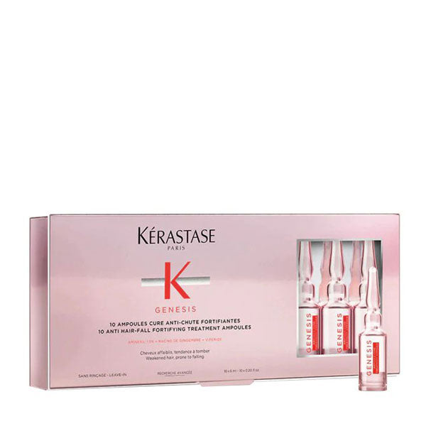 KERASTASE GENESIS AMPOULES CURE ANTI CHUTE FORTIFIANTES 10X6 ML - Tre Pi Profumerie
