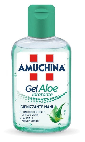 AMUCHINA GEL XFERM DISINFETTANTE MANI ALOE 80 ML - Tre Pi Profumerie