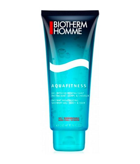 BIOTHERM AQUAFITNESS GEL DOUCHE UOMO 200 ML - Tre Pi Profumerie