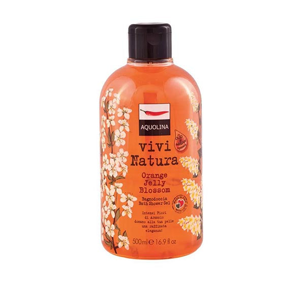 AQUOLINA BAGNOSCHIUMA ORANGE JELLY BLOSSO 500 ML - Tre Pi Profumerie