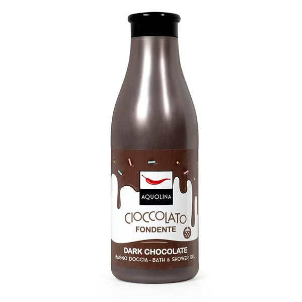 AQUOLINA CICCOLATO FONDENTE BAGNOSCHIUMA 500 ML - Tre Pi Profumerie
