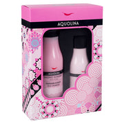 AQUOLINA COFANETTO ESPLOSIONE ROSA SHOWER GEL 250 + B.LOTIO 125 - Tre Pi Profumerie