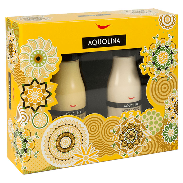 AQUOLINA COFANETTO FANTASIE DOLCI SHOWER GEL 125 + B.LOTIO 125 - Tre Pi Profumerie