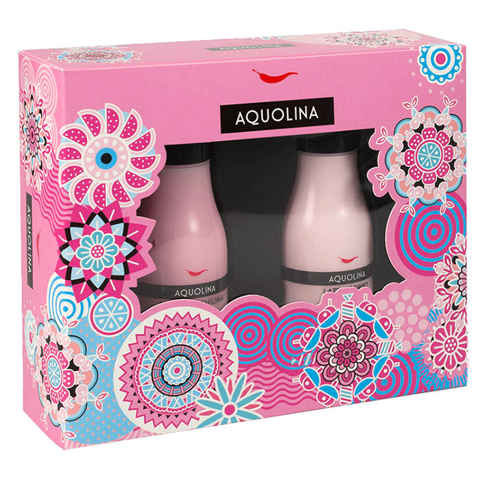 AQUOLINA COFANETTO FANTASIE ROSA SHOWER GEL 125 + B.LOTIO 125 - Tre Pi Profumerie