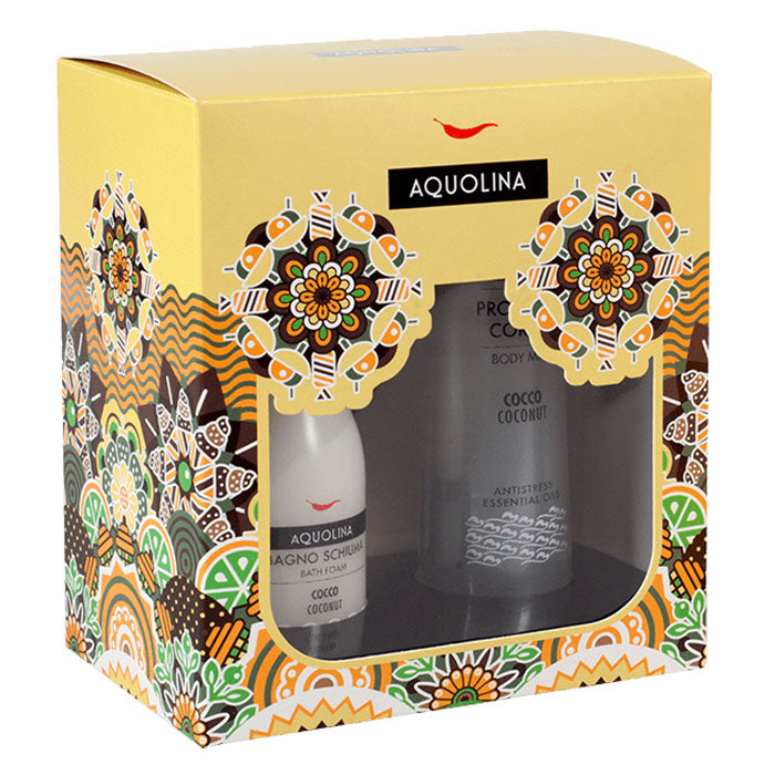 AQUOLINA COFANETTO GENERATION TROPIC SHOWER GEL 125 +P.CORPO 100 - Tre Pi Profumerie