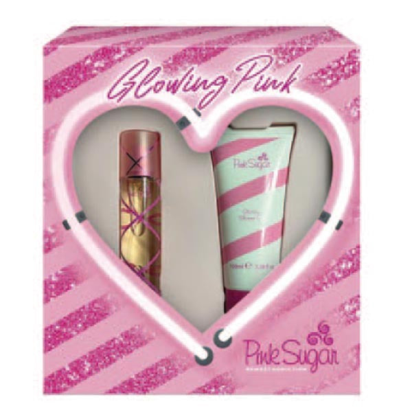 AQUOLINA KIT PINK SUGAREDT 30ML + SHOWER GEL 100 ML - Tre Pi Profumerie