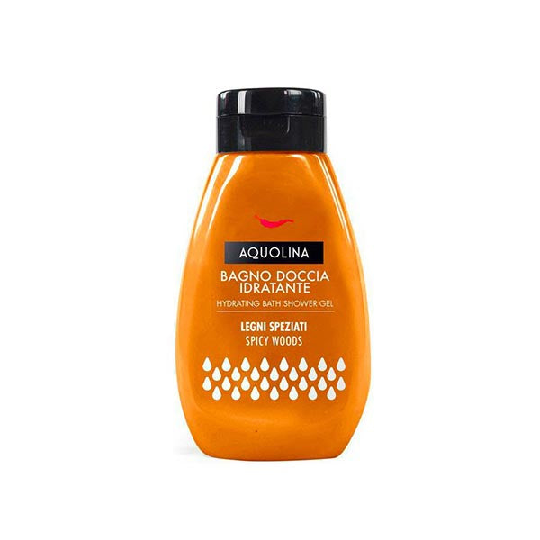 AQUOLINA LEGNI SPEZIATIBAGNO DOCCIA 300 ML - Tre Pi Profumerie