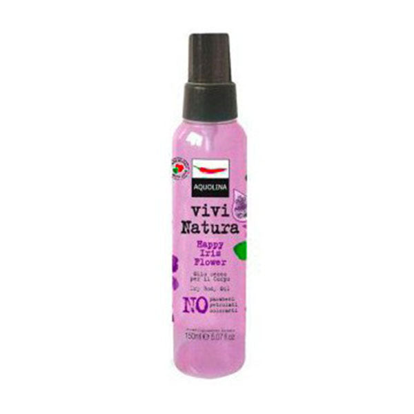 AQUOLINA OLIO CORPO HAPPY IRIS FLOWER 150 ML - Tre Pi Profumerie
