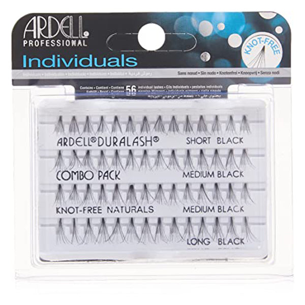 ARDELL CIGLIA FINTE DURALASH NATURALS KNOT-FREE COMBO BLACK - Tre Pi Profumerie