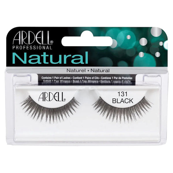 ARDELL CIGLIA FINTE 65006 NATURAL STRIP LASHES 131 BLACK - Tre Pi Profumerie