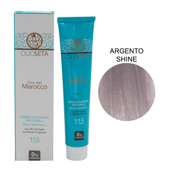 OLIOSETA ORO DEL MAROCCO TINTURA ARGENTO SHINE - Tre Pi Profumerie