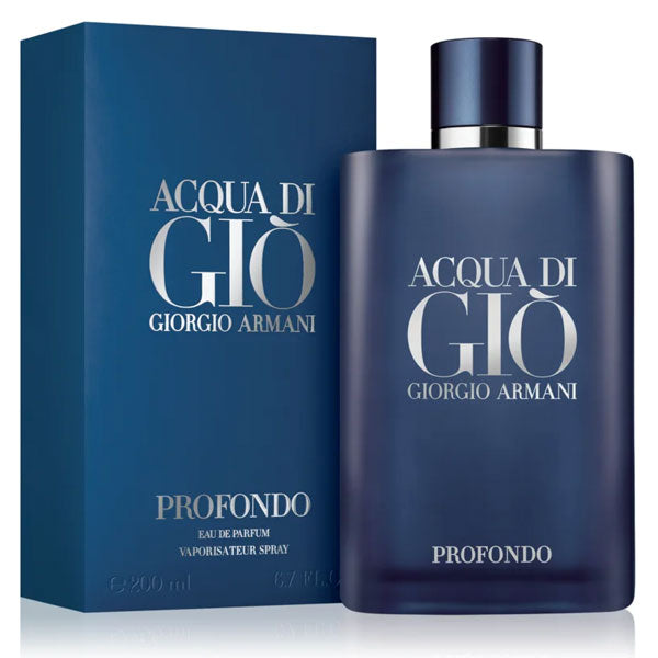 ARMANI ACQUA DI GIO PROFONDO EAU DE PARFUM 200 ML - Tre Pi Profumerie