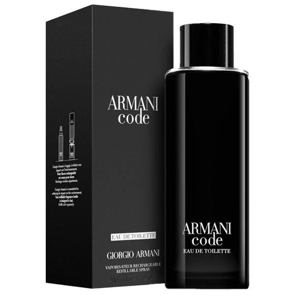 ARMANI CODE UOMO EAU DETOILETTE RICARICABILE 200 ML