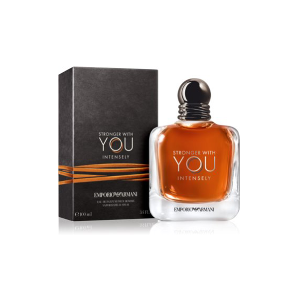 ARMANI STRONGER WITH YOU HOMME INTENSELY EDP 100 ML - Tre Pi Profumerie