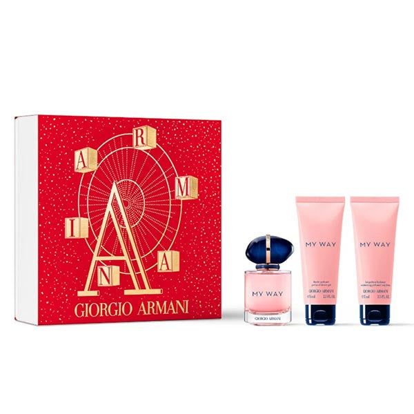 ARMANI MY WAY COFANETTOEDP 50 ML + CREMA CORPO + DOCCIA - Tre Pi Profumerie