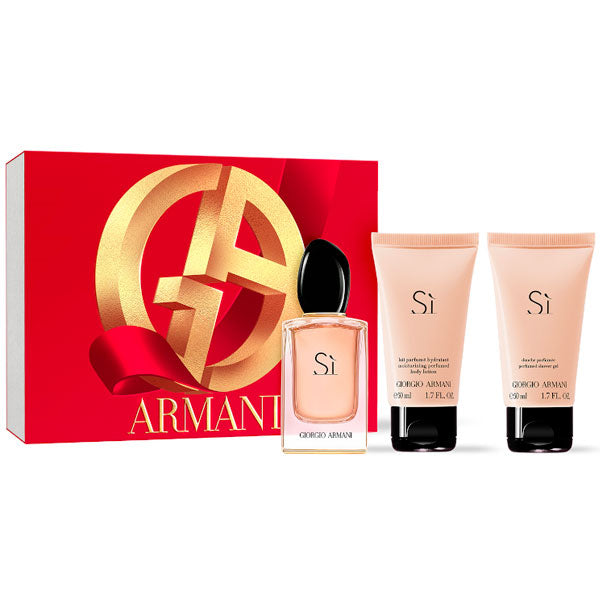 ARMANI SI COFANETTO EDP50 ML + DOCCIA + LATTE CORPO - Tre Pi Profumerie