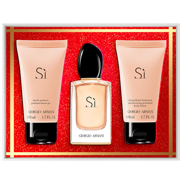ARMANI SI COFANETTO EDP50 ML + DOCCIA + LATTE CORPO - Tre Pi Profumerie