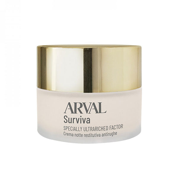 ARVAL SURVIVA CREMA NOTTE RESTITUTIVA ANTIRUGHE 50 ML - Tre Pi Profumerie
